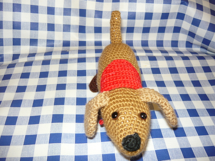 Häkelanleitung Dackel