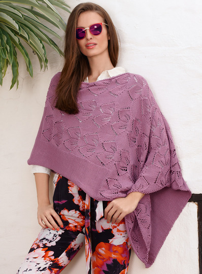 Strickanleitung Poncho Lilenija