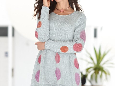 Strickanleitung Tunika Lugan