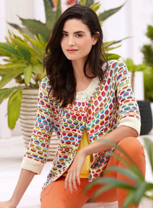 Strickanleitung Jacke Kimaya