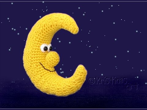 Häkelanleitung Mond