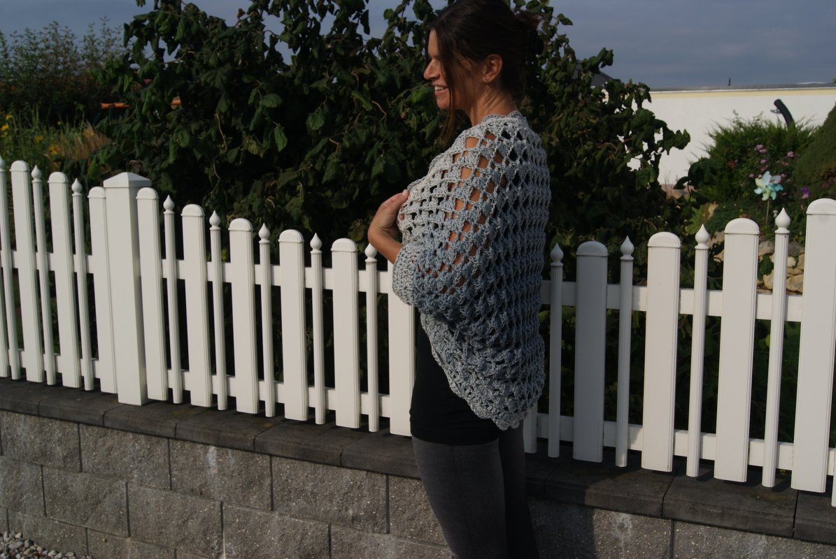 Seelenwämer / Shrug / Weste HYGGREY (Universalgröße, leicht anzupassen) - Bild 8