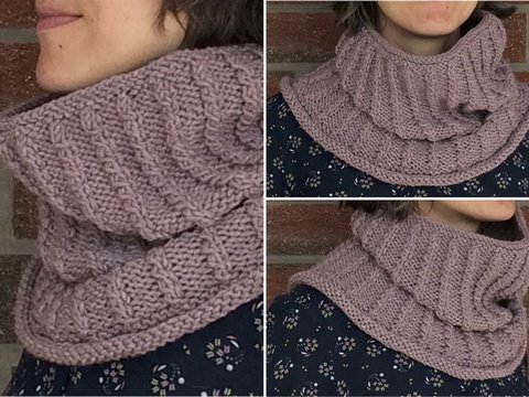 Strickanleitung für Loop "Symphonie"