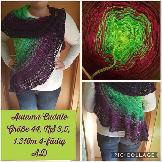 Autumn Cuddle Kreisjacke mal anders