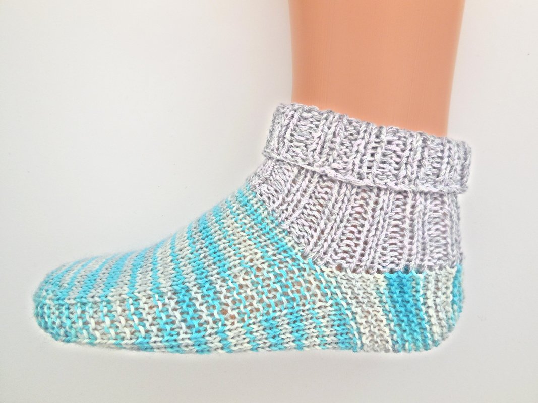 Kindersocken ohne Ferse - Gr. 22 - 33