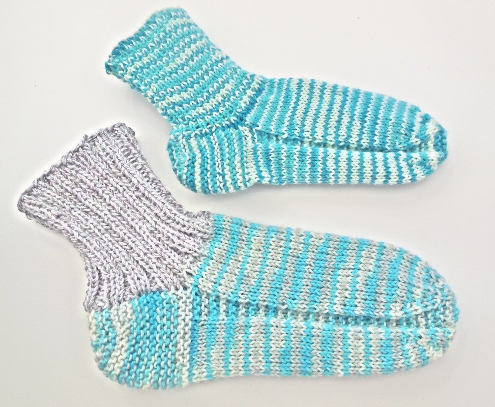 Kindersocken ohne Ferse - Gr. 22 - 33 - Bild 4