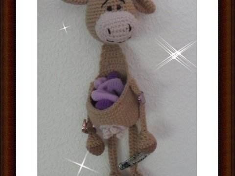 Haarspangenhalter Haargummihalter Kuh