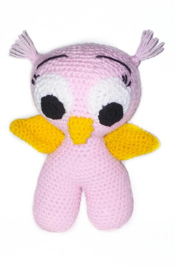 Crochet pattern for cute owl PDF english- deutsch ternura amigurumi