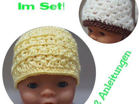 Häkelmützen Set "Stardust"