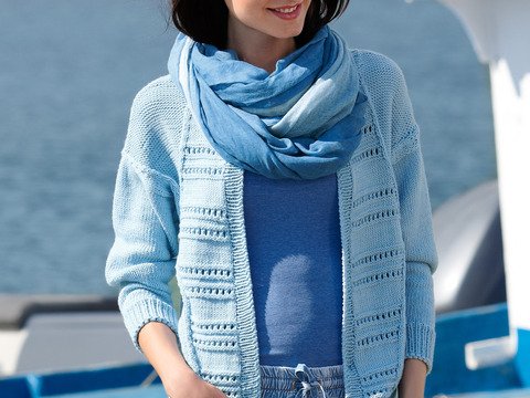 Strickanleitung Cardigan Apley