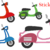Motorroller Stickdatei