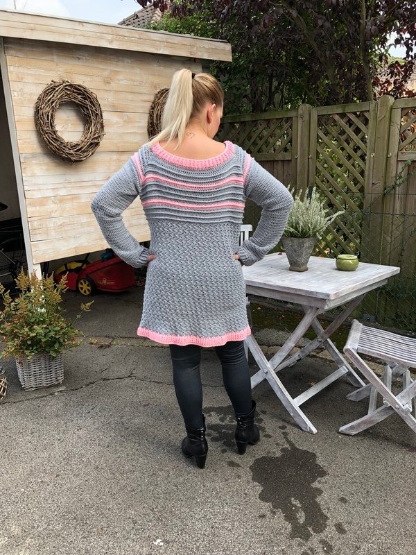 Häkelanleitung Jacke "Sternschnuppe" - alle Größen - Bild 4