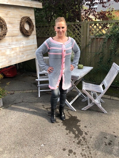 Häkelanleitung Jacke "Sternschnuppe" - alle Größen