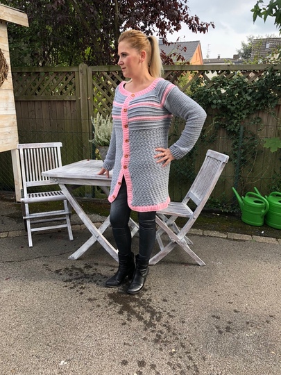 Häkelanleitung Jacke "Sternschnuppe" - alle Größen