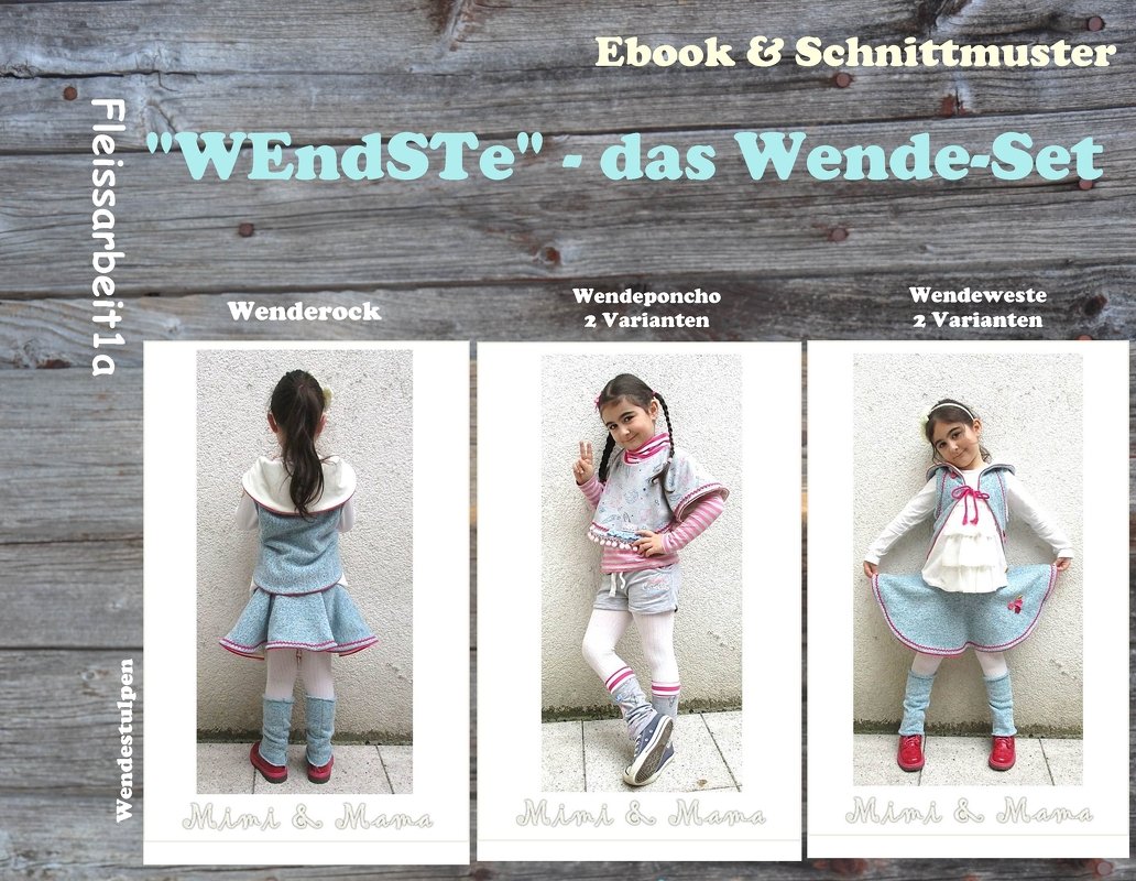 E-Book &amp; Schnitt  Wende-Set "WEndSTe"