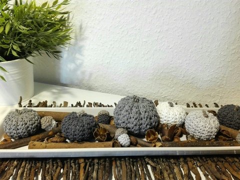 Häkelanleitung Kürbis