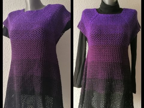 Häkelanleitung Tunika "Violetta"