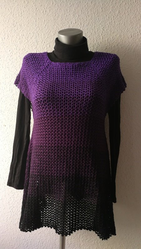 Häkelanleitung Tunika "Violetta" - Bild 2