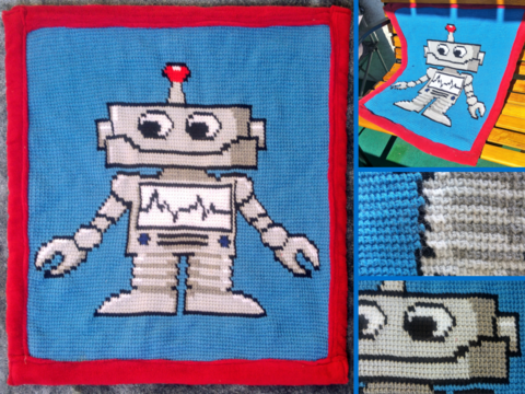 Kinderdecke - Roboter