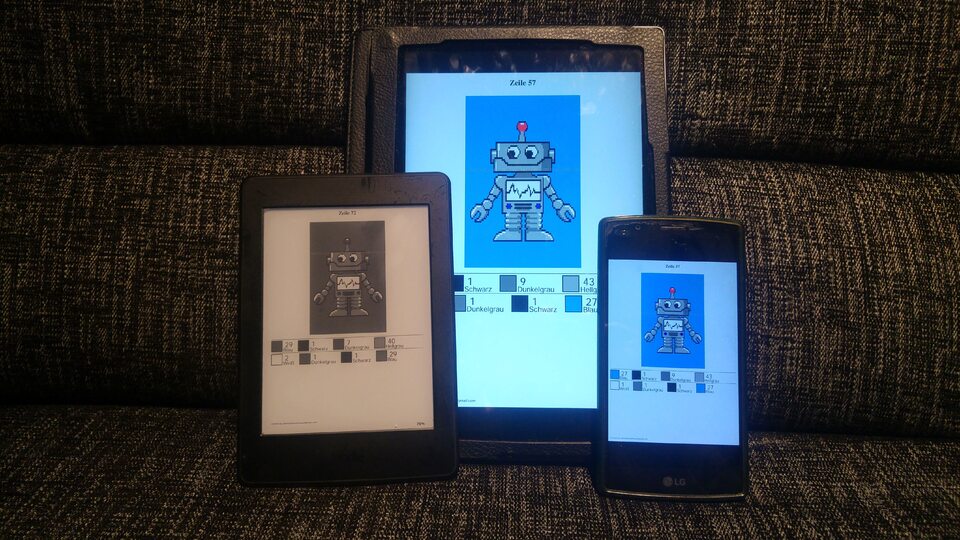 Kinderdecke - Roboter