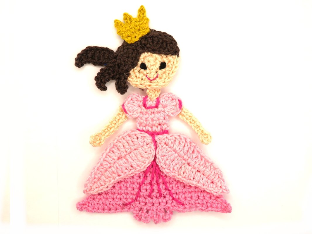 Princess crochet pattern - Image 2