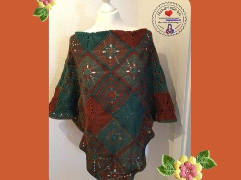 Poncho "Sancho" mit Granny's 3in1