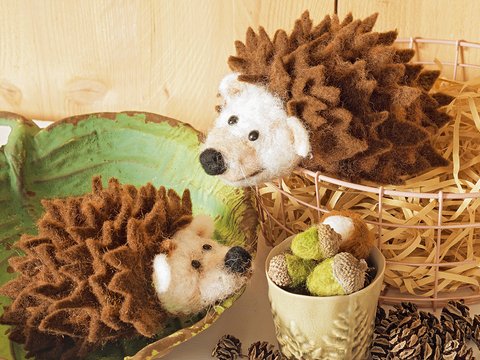 Gefilzte Igel