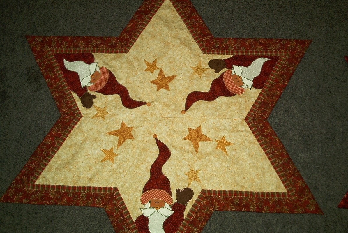 "Nicostern" Patchwork Tischdecke