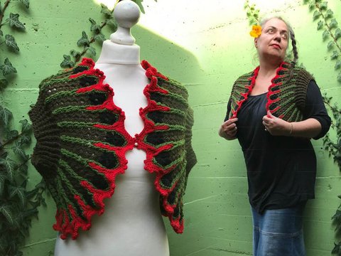 süsser Trachten-Bolero "Flügelchen"