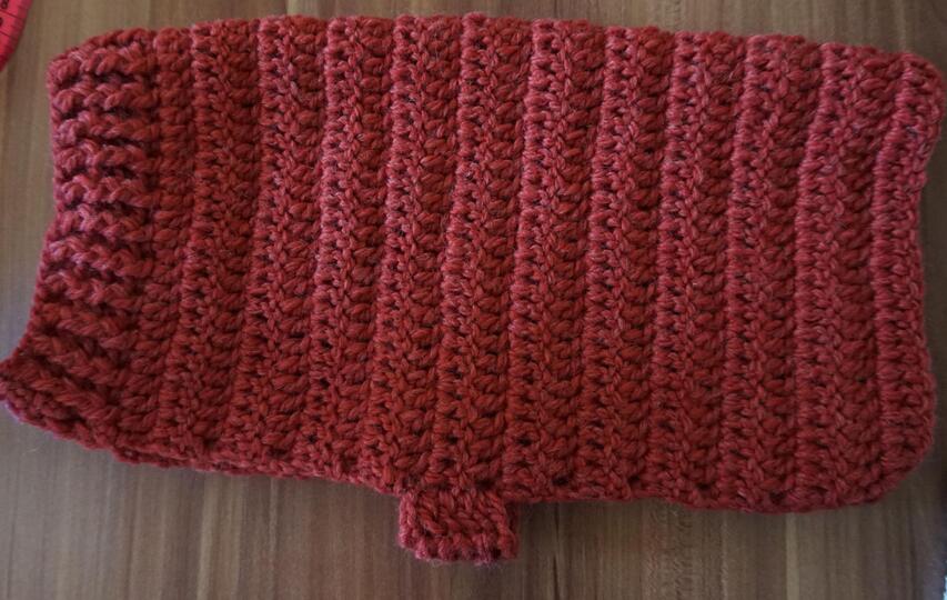 Crochet Pattern for the easy dog coat!