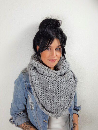 126 Strickanleitung Tuch Hipster  Herbstgefühle