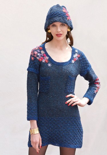 Strickanleitung Kleid Sybilla