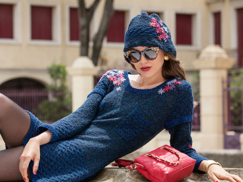 Strickanleitung Kleid Sybilla