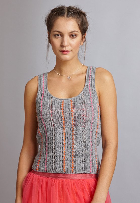 Strickanleitung Tanktop Evelien - Bild 2