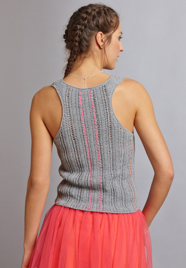 Strickanleitung Tanktop Evelien