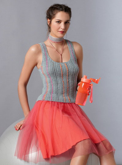 Strickanleitung Tanktop Evelien