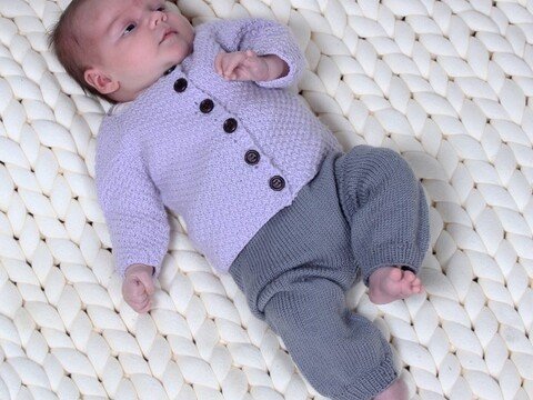 Perlenjacke für Babys