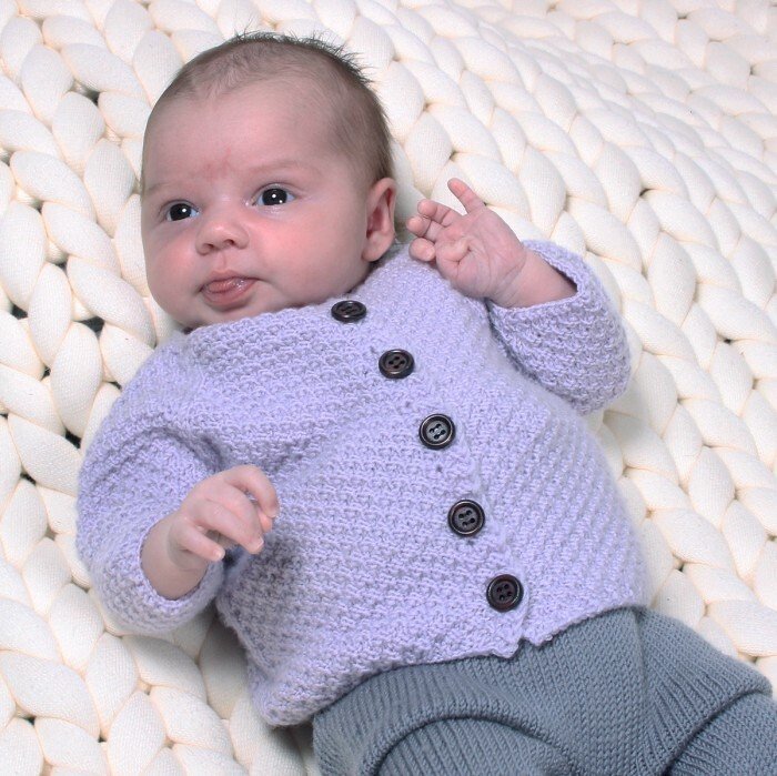 Perlenjacke für Babys