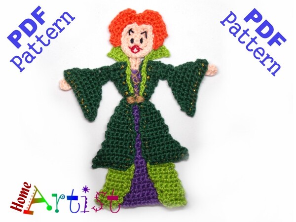 Witch Sisters 1 crochet pattern