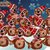 Adventskalender Bärni-Bär, - gehäkelt von Dadade