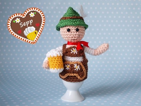 Häkelanleitung Eierwärmer Sepp - PDF Datei