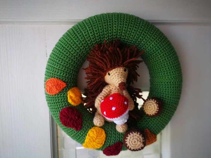 Häkelanleitung Türkranz Herbstliebe