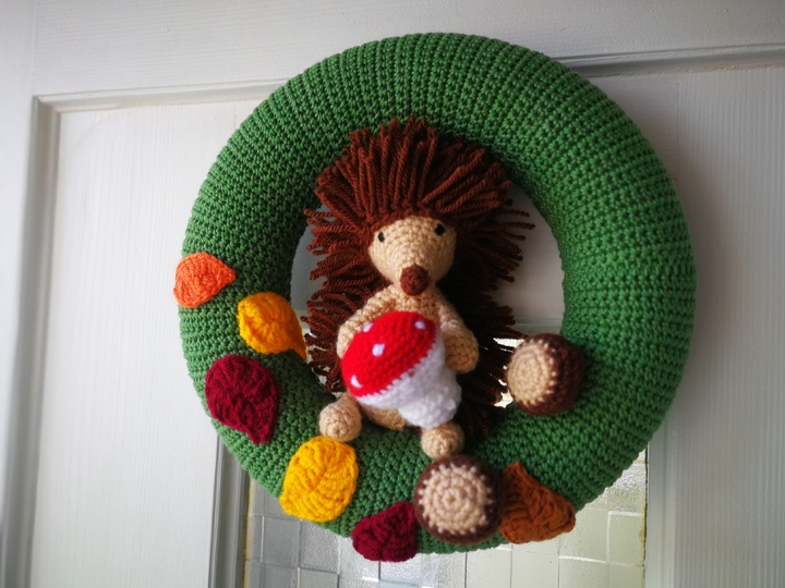 Häkelanleitung Türkranz Herbstliebe