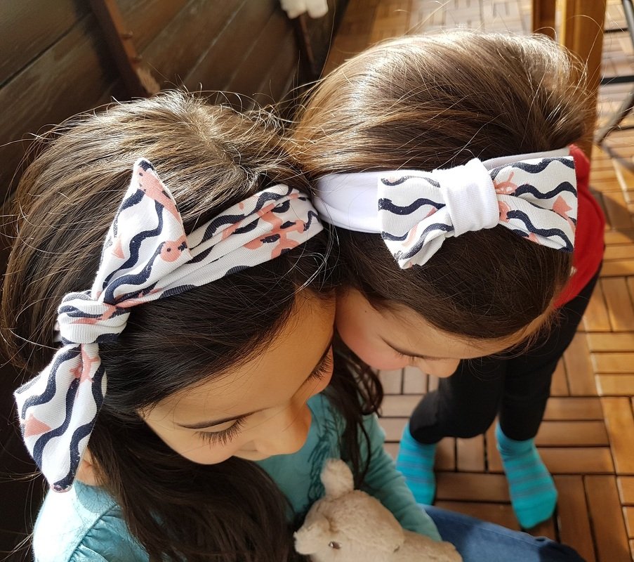 Nähanleitung Stirn-/Haarband inkl.  Schnittmuster für 2 Varianten - Bild 5