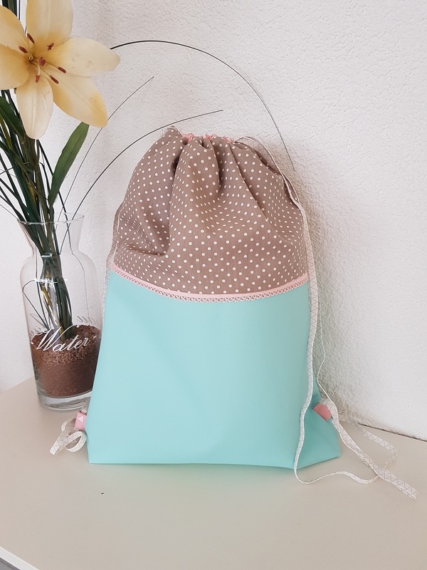 DIY Nähanleitung für Anfänger Sportbeutel / Sporttasche