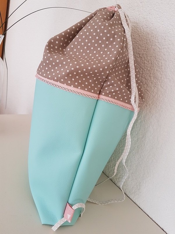 DIY Nähanleitung für Anfänger Sportbeutel / Sporttasche