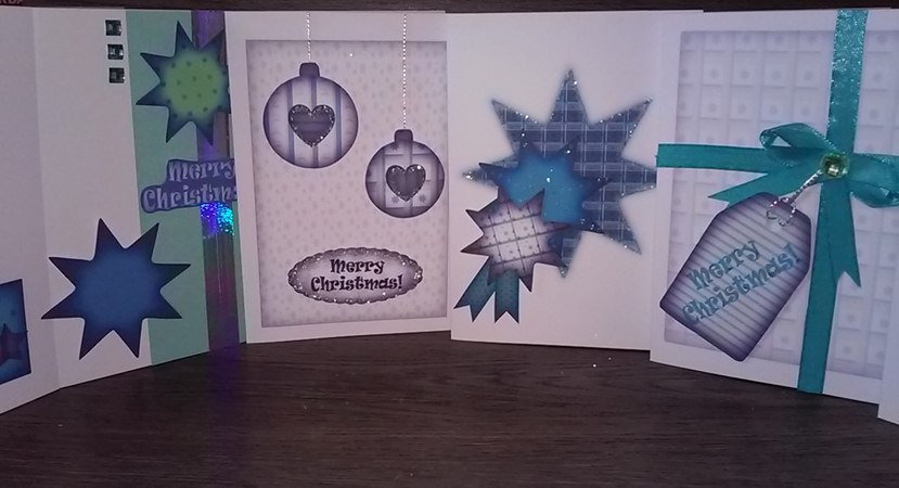 Weihnachtskarten Diy Digipack Alles Um Karten Auszudrucken Und Selbst Zu Dekorieren