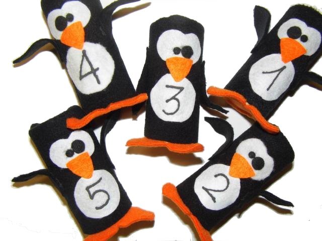 Adventskalender * PINgUINE * Bastelanleitung