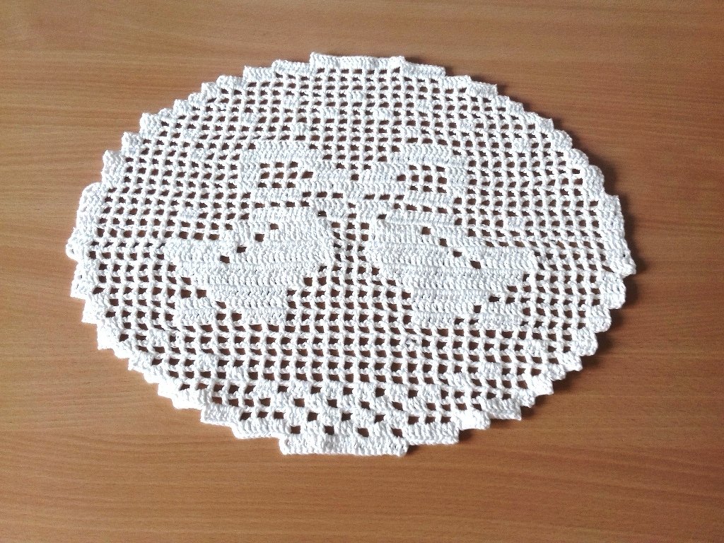 Häkelanleitung für Platzdeckchen # Glöckchen " Weihnachten