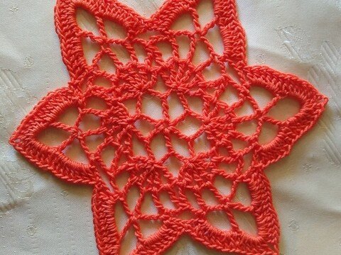 Untersetzer, Platzdeckchen Stern